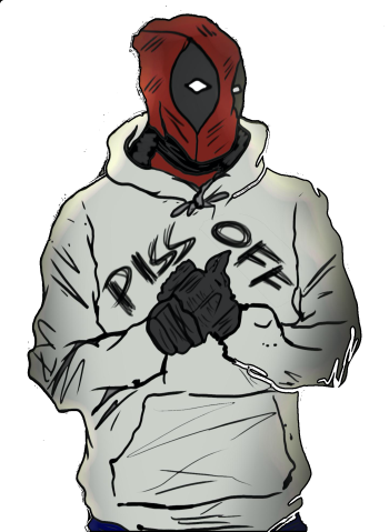 Deadpool-Merc with a Mouth, Supervillian A3 Poster