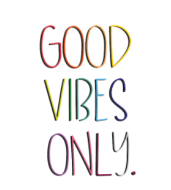 Good Vibes Only A3 Poster