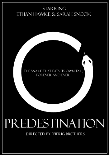 Minimal Poster for Predestination A3 Poster