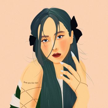 Jisoo Blackpink Fan Art A3 Poster