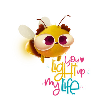 You Light up my Life A3 Poster