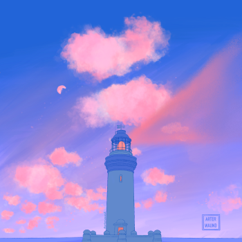 Light house  A3 Poster