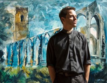 Hot priest  A3 Poster