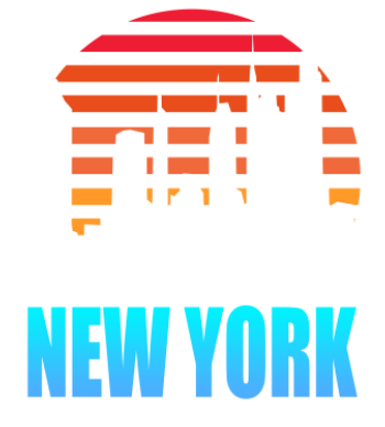 Cool New York City Retro Design  A3 Poster