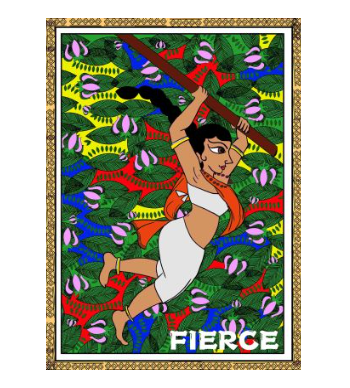 Fierce A3 Poster