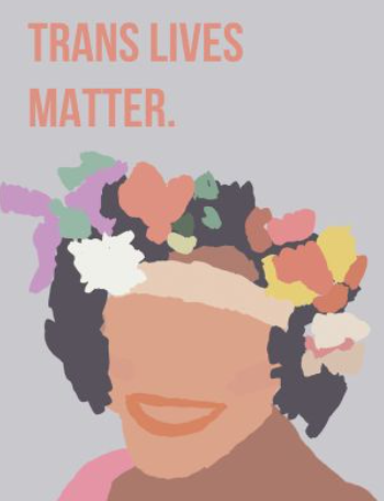  Trans Lives Matter. - Marsha P Johnson A3 Poster