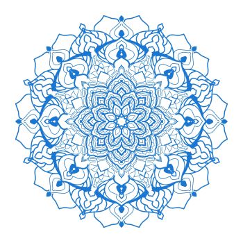 Art village mandala series A3 Poster