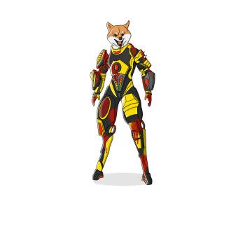 Cyberpunk cheems A3 Poster