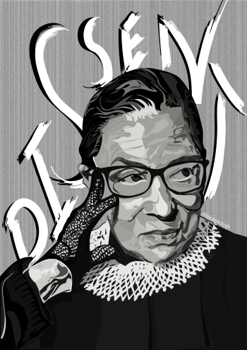 Notorious RBG A3 Poster