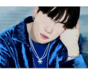 SUGA from BTS  A3 Poster