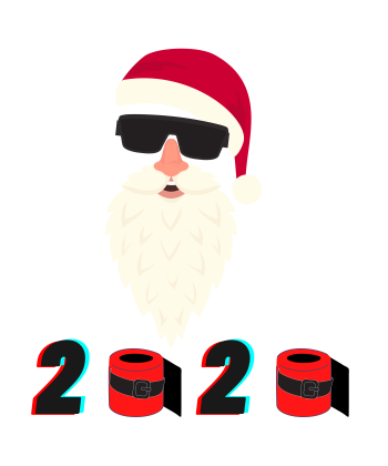Santa Claus Christmas 2020 A3 Poster