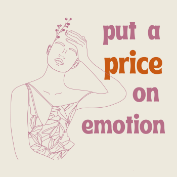 put a price on emotion, i’m looking for something to buy A3 Poster