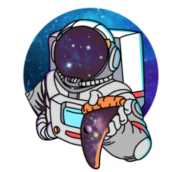 Space Man Astronaut  A3 Poster