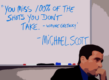 Michael Scott - The Office A3 Poster