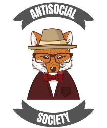 anti-social society A3 Poster