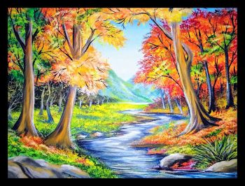 Beauty of a River A3 Poster