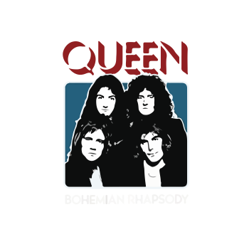 Queen / Bohemian Rhapsody A3 Poster