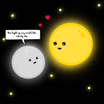 You light up my world A3 Poster