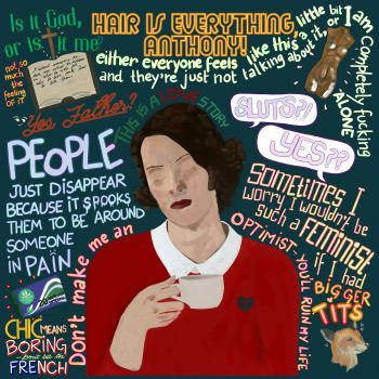 Fleabag Quotes  A3 Poster