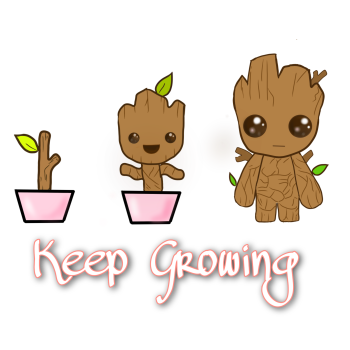 Marvel baby Groot A3 Poster