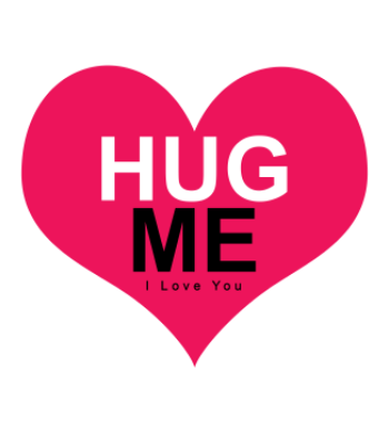 Happy Hug Day - Love A3 Poster