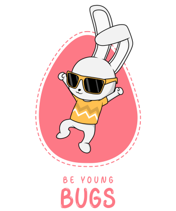 Be Young Tees  A3 Poster