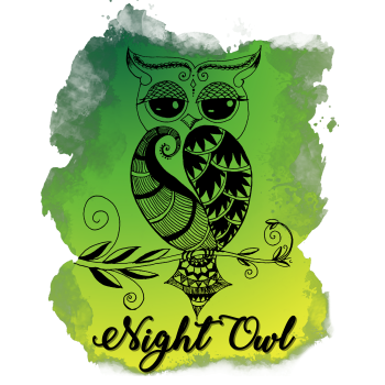 Night Owl Mandala A3 Poster