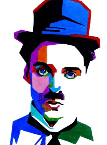 Charlie Chaplin A3 Poster