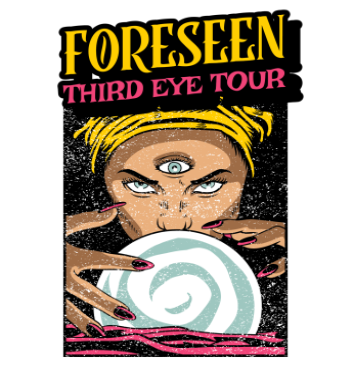 Foreseen Third Eye Tour A3 Poster