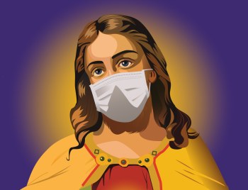 the precautious jesus A3 Poster