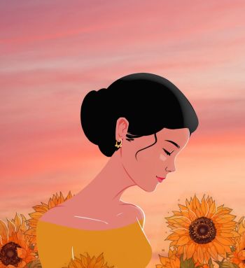 Sunflower  A3 Poster