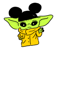 Baby Yoda A3 Poster