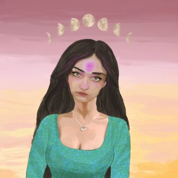 The Descended Angel A3 Poster