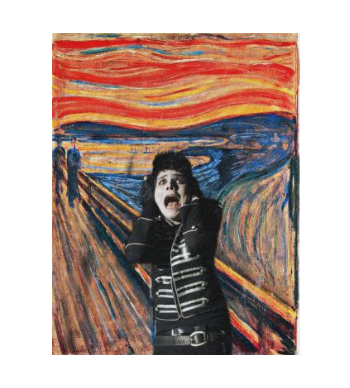 Gerard Way × The Scream A3 Poster