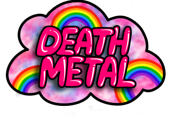 <3 Death Metal <3 A3 Poster