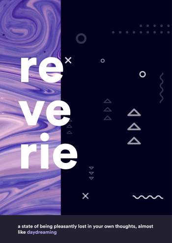 Reverie Dark A3 Poster