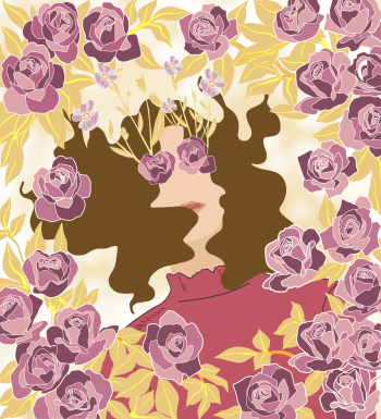 All I see is Roses A3 Poster