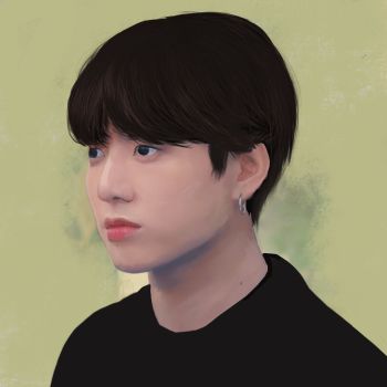 BTS Jungkook Potrait A3 Poster
