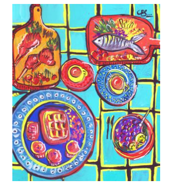  Foodie Joey would approve A3 Poster