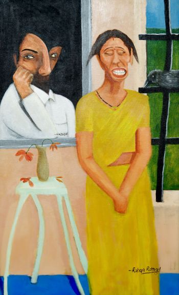 Daily life cartoon A3 Poster