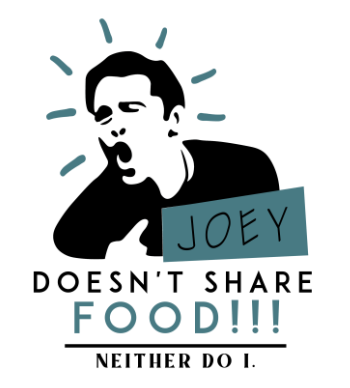 Joey doesn't share food A3 Poster