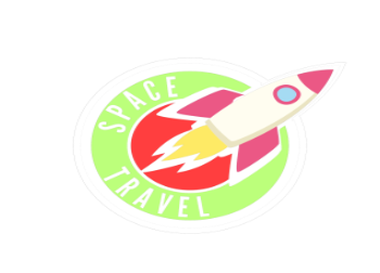 Planet Express - Cosmic Travel A3 Poster