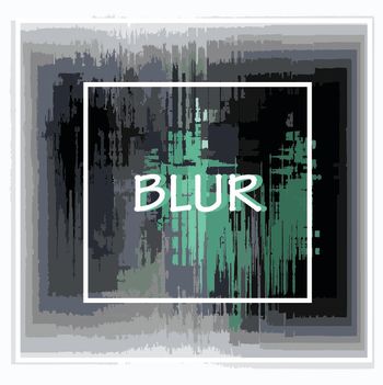 blur trend A3 Poster