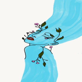 River God A3 Poster