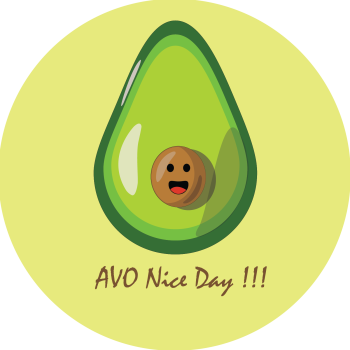 Avocadooooo A3 Poster