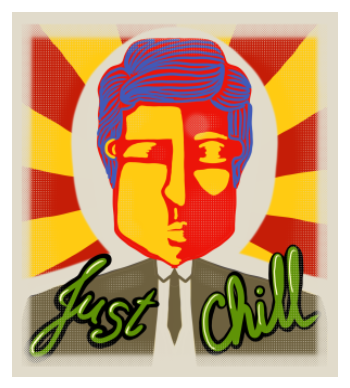 Just Chill A3 Poster