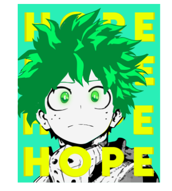 DEKU (Anime Aesthetics Collection) A3 Poster