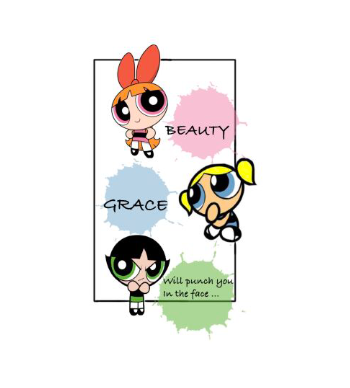 Power puff girls  A3 Poster