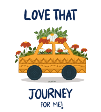 Alexis Rose-Love That Journey for me A3 Poster