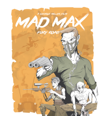 Mad Max: Fury Road A3 Poster